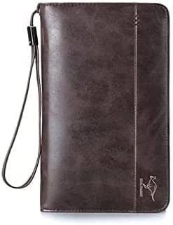 محفظة كانجرو رجالية - طويلة ألوان متعدد ( بني غامق - هافان )