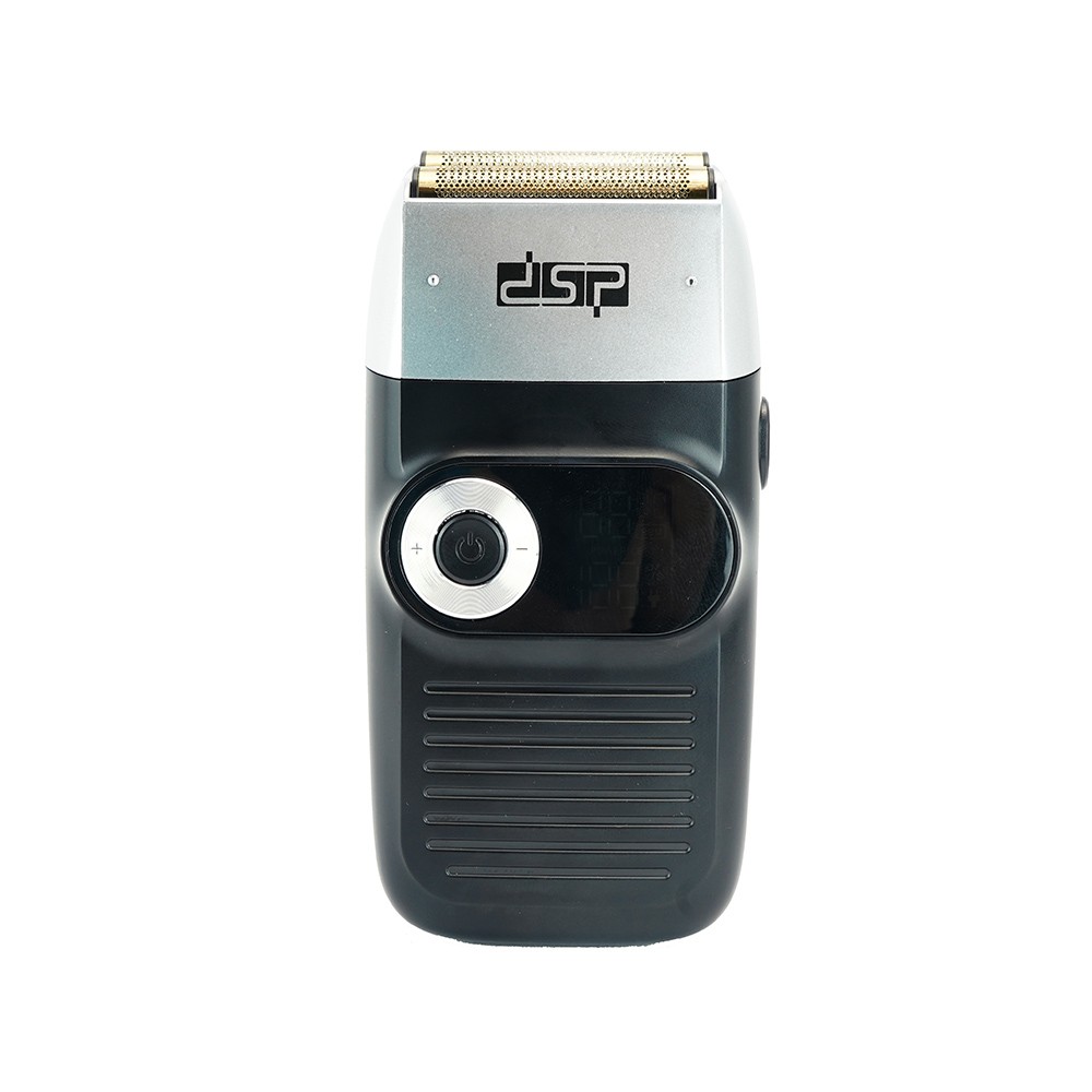 ماكينة تنعيم الذقن بعد الحلاقة بالموس مزودة بشاشة ديجيتال LED لعرض حالة البطارية، ولعرض السرعة للتحكم فيها DSP M:60088