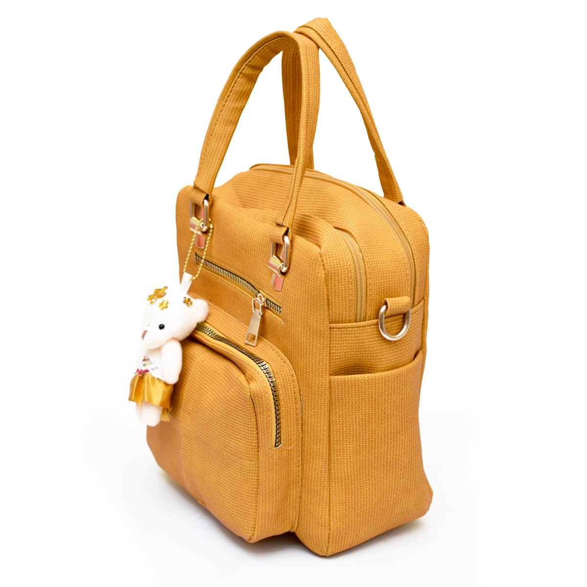 شنطة باك بناتي جلد متعددة الاستخدامات - لون مستردة - 1727