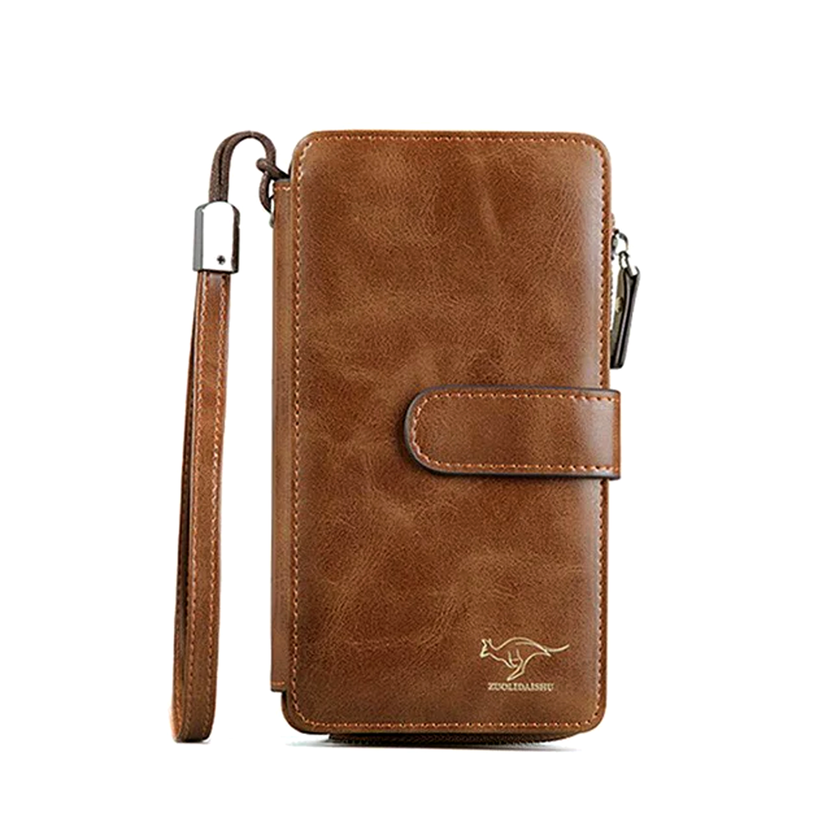 محفظة رجالية كانجور لون جملي