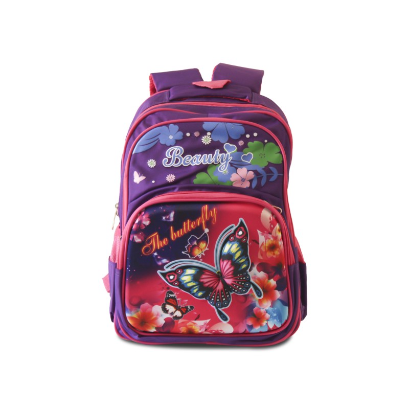 شنطة ظهر مدرسية ثلاثية الابعاد بناتي ابتدائي 3D خامات عالية الجودة مستوردة ألوان متعددة